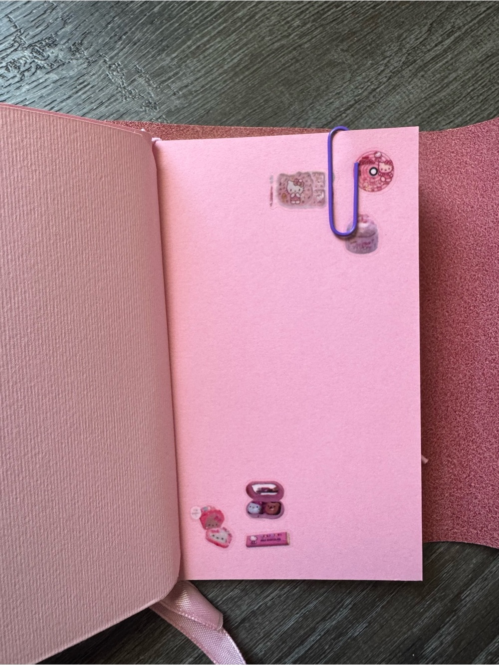 Strawberry Pink Notra Journal with full set up & customized. - Picture 10 of 13